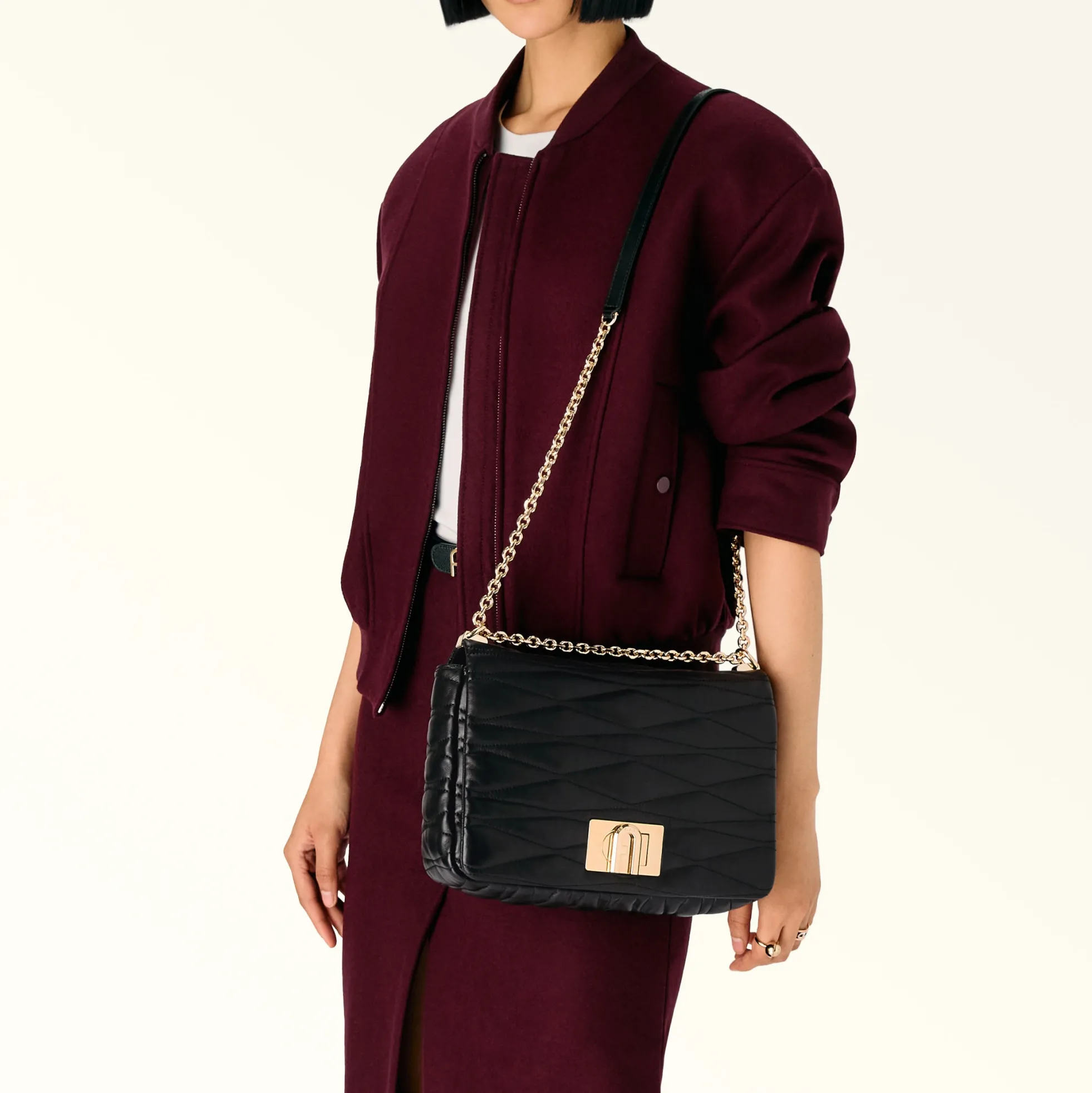 Furla The Black Bag Edit|Shoulder Bags<1927 Crossbody M nero