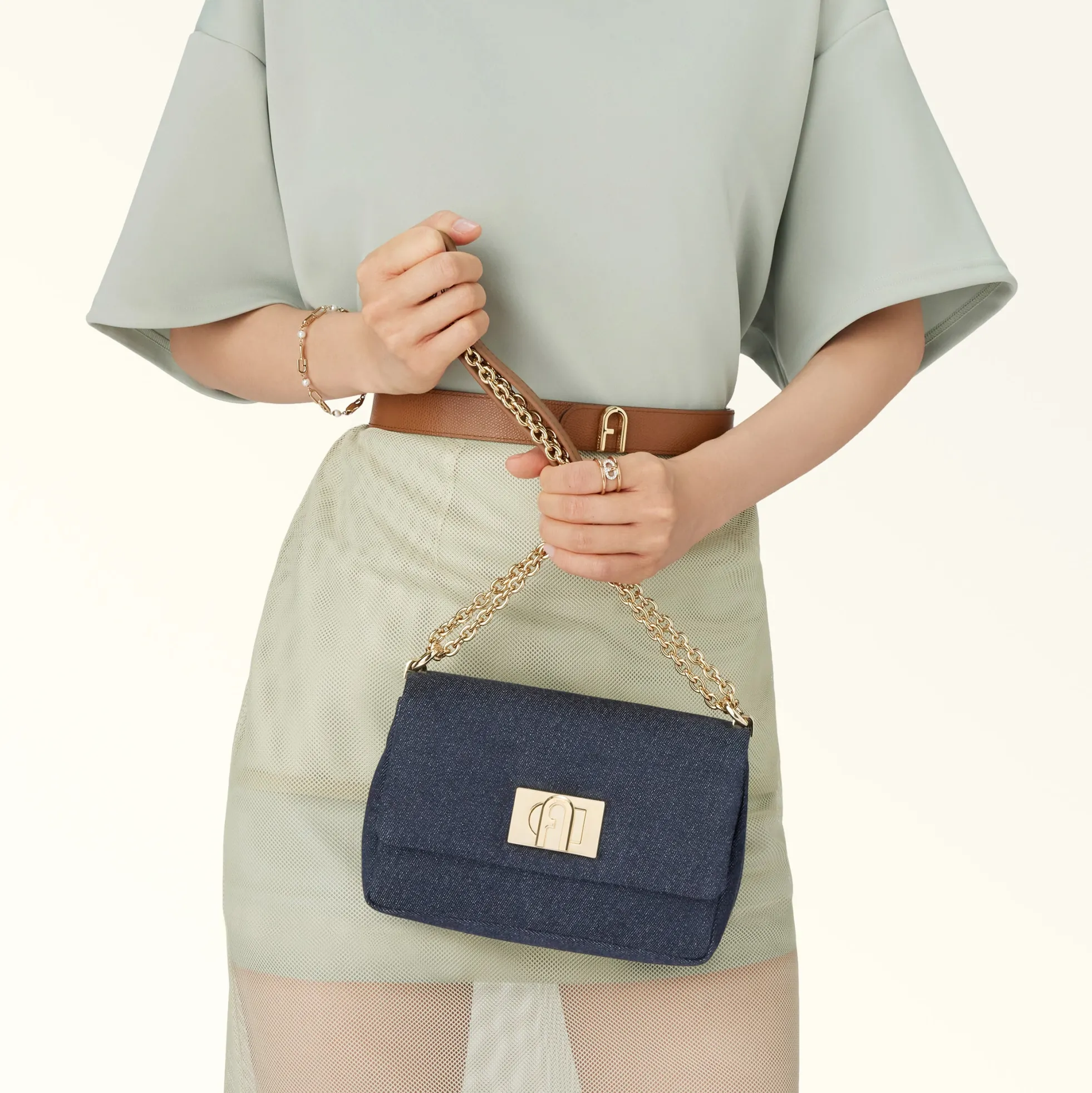 Furla Shoulder Bags|Crossbodies<1927 Crossbody MINI toni mediterraneo