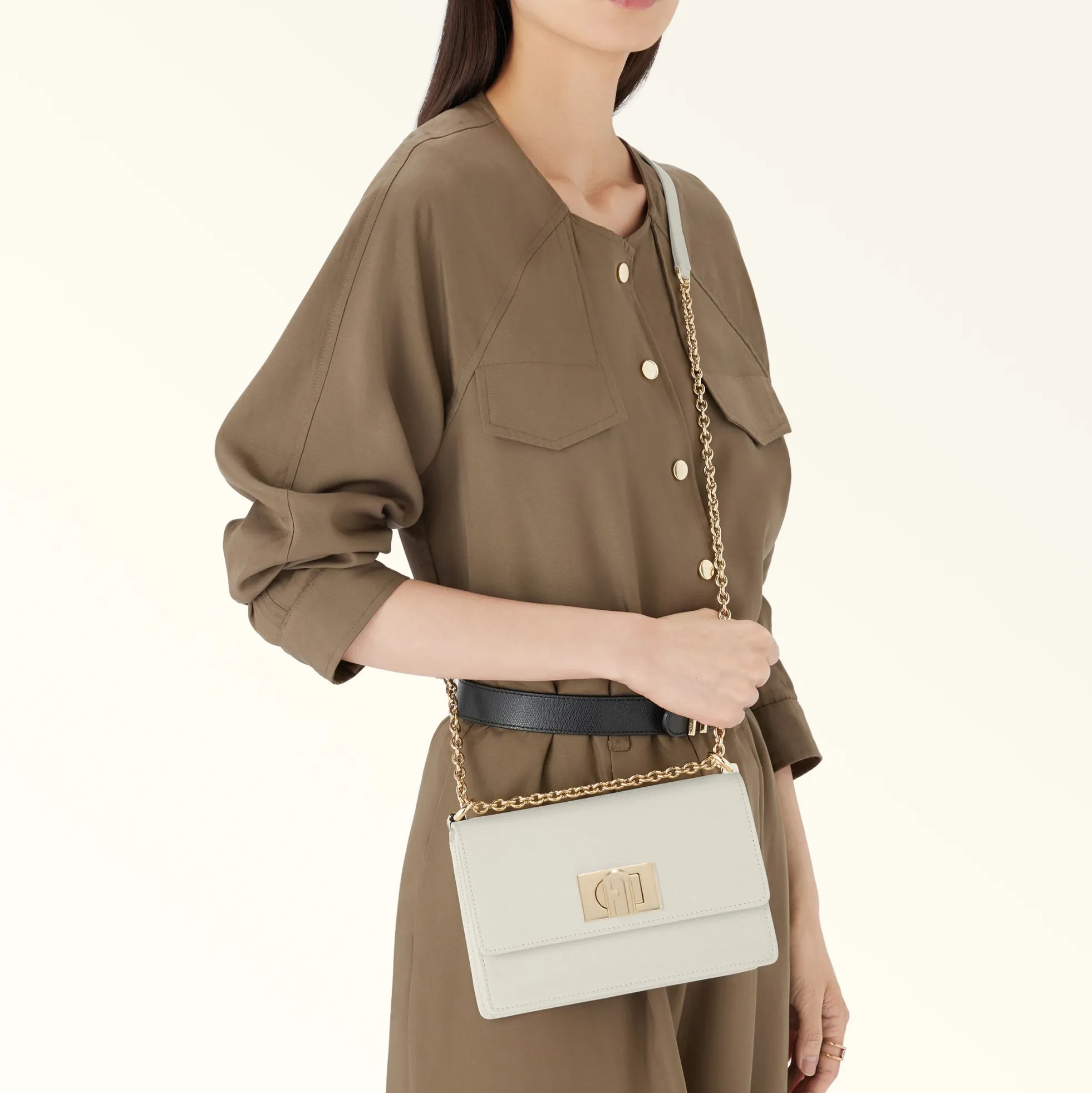 Furla Shoulder Bags|Crossbodies<1927 Crossbody MINI panna