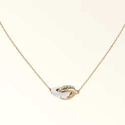 Furla Furla 1927<1927 Necklace panna+color oro rosa