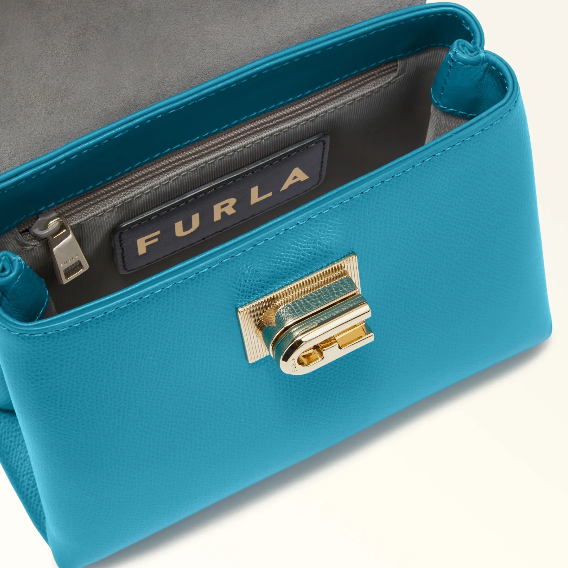 Furla Crossbodies|Furla 1927<1927 Top Handle MINI turchese a