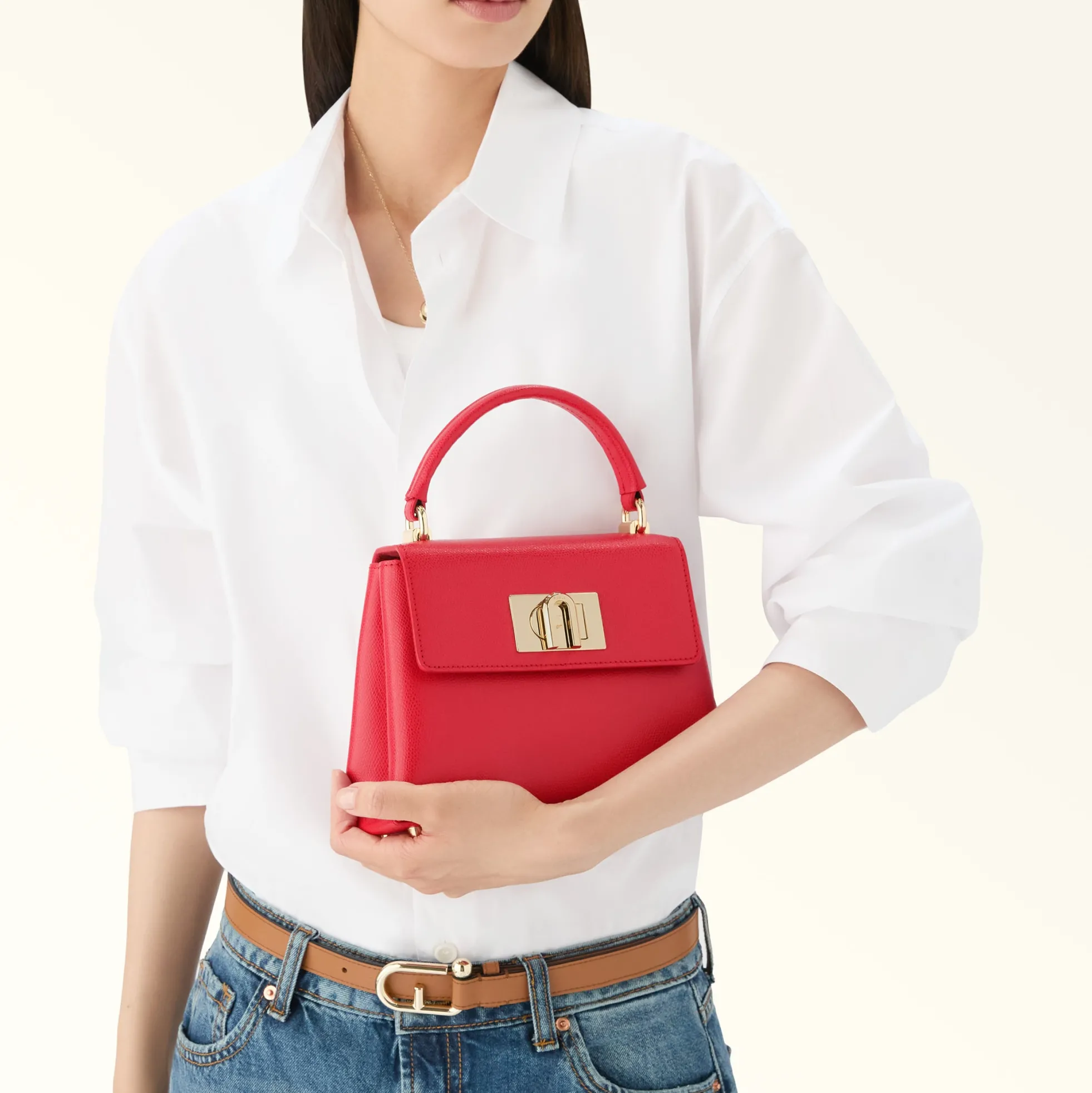 Furla Top Handles|Crossbodies<1927 Top Handle MINI ruby