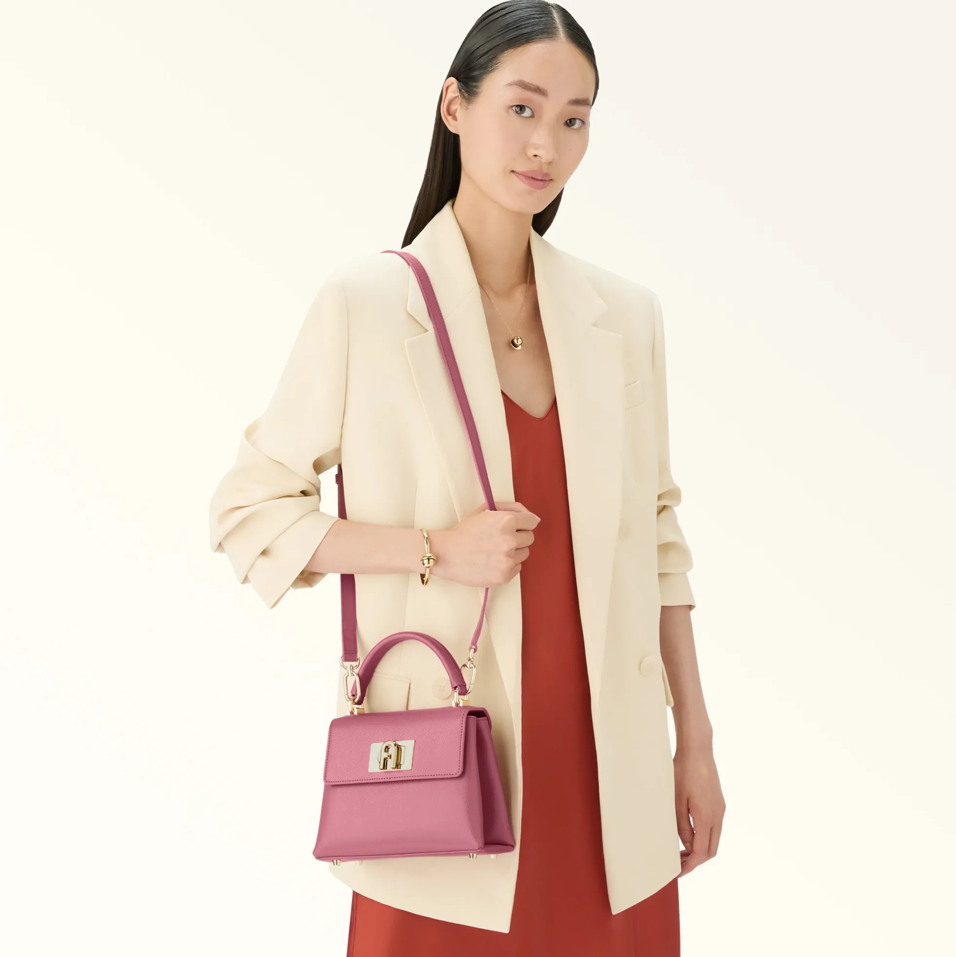 Furla Top Handles|Furla 1927<1927 Top Handle MINI blush pink