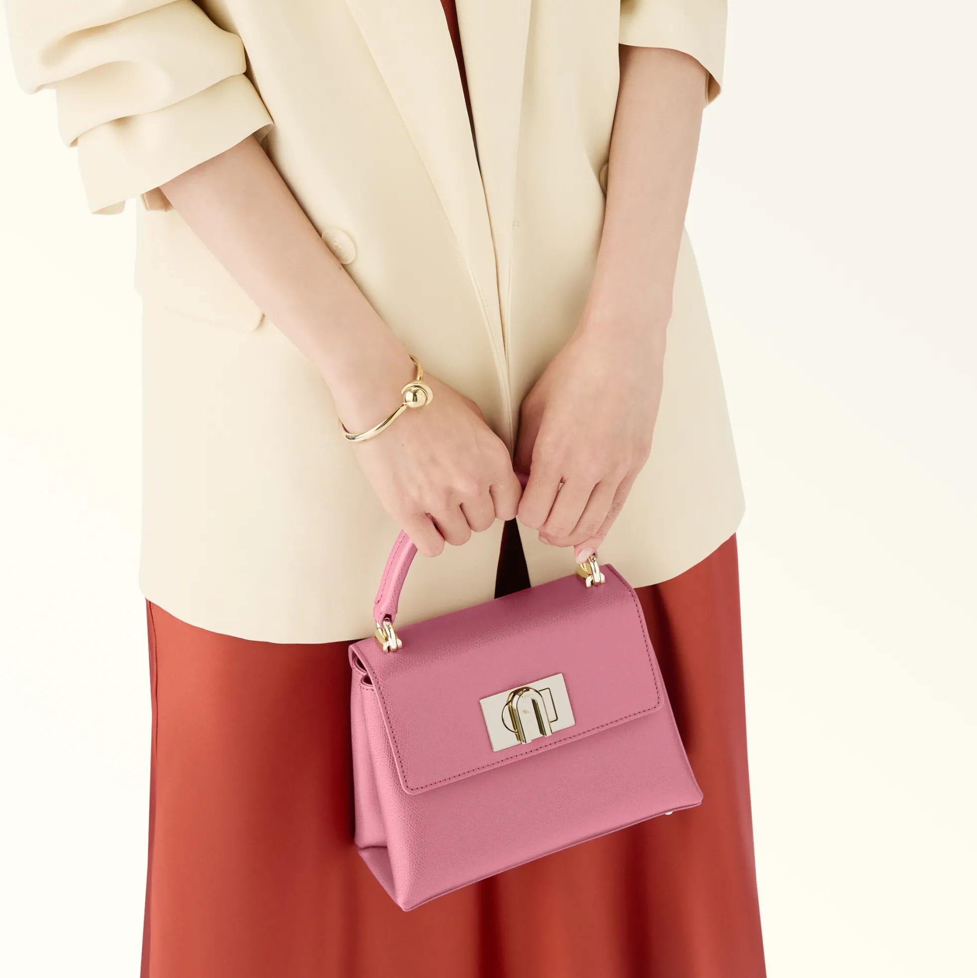 Furla Top Handles|Furla 1927<1927 Top Handle MINI blush pink