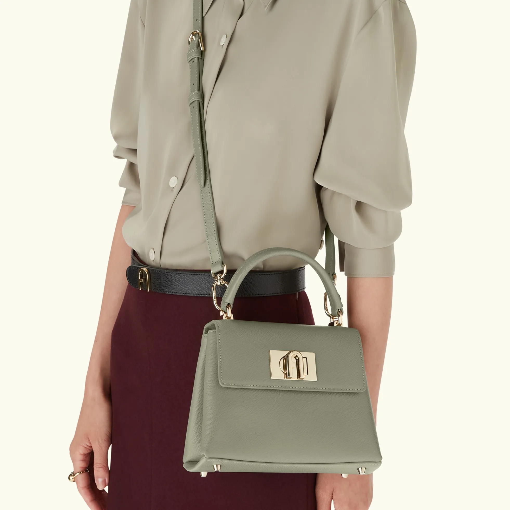 Furla Top Handles|Crossbodies<1927 Top Handle MINI agave b
