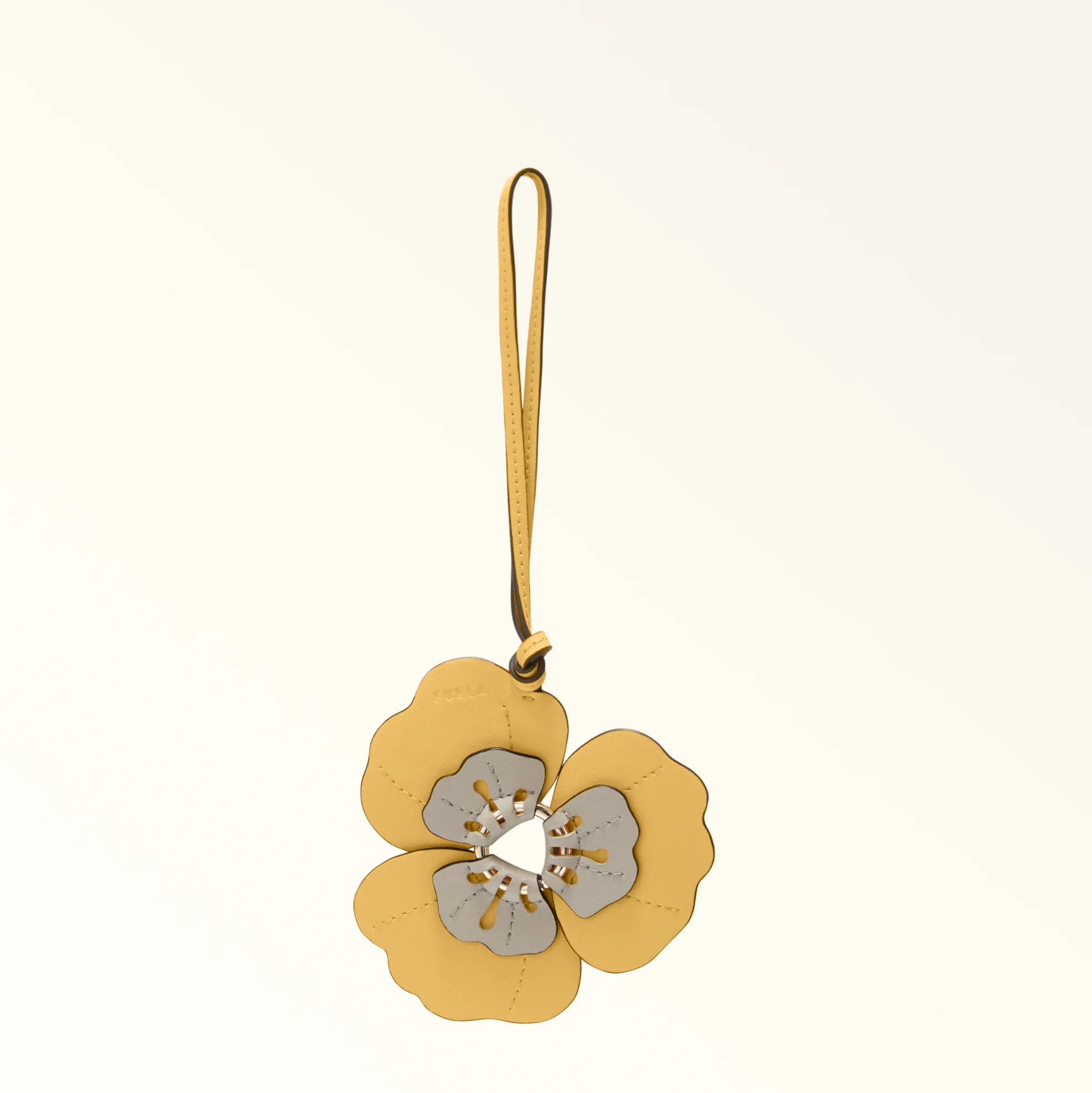 Furla Keyrings|Keyrings<Allegra Charm crema+vaniglia