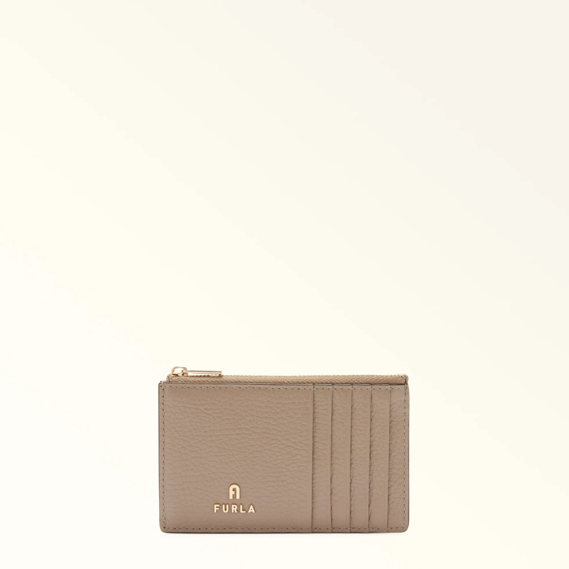Furla Card Holders|Wallets<Camelia Card Case M stucco gray