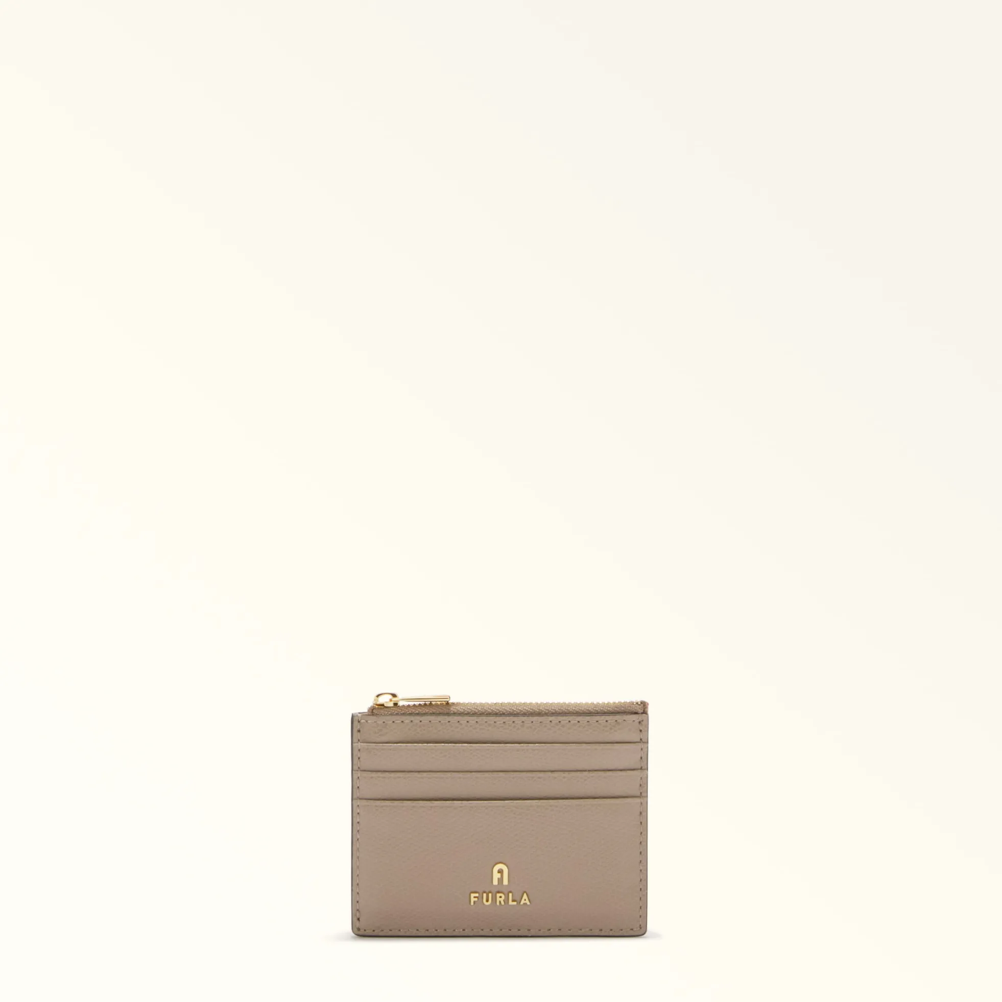 Furla Card Holders|Wallets<Camelia Card Case S stucco gray