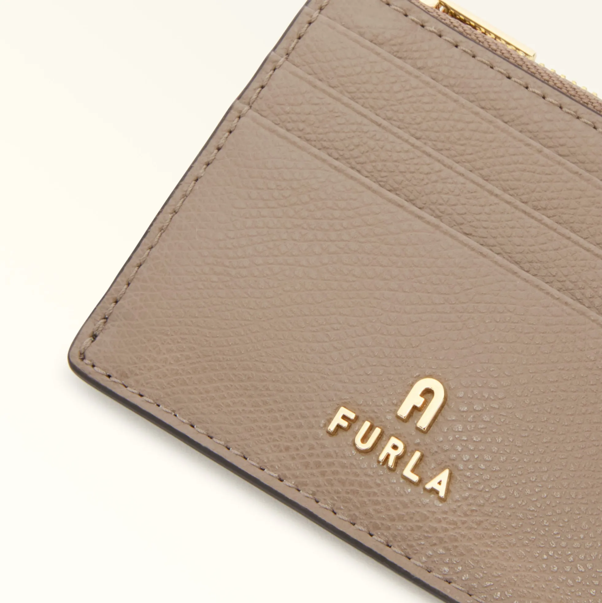 Furla Card Holders|Wallets<Camelia Card Case S stucco gray