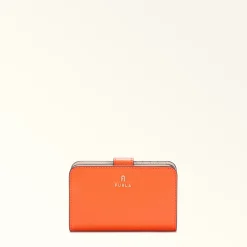 Furla Small Wallets|Wallets<Camelia Compact Wallet M paprika+azalea int.