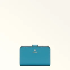 Furla Small Wallets|Wallets<Camelia Compact Wallet M turchese a+color cristallo d int