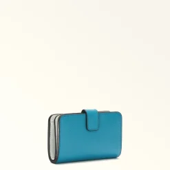 Furla Small Wallets|Wallets<Camelia Compact Wallet M turchese a+color cristallo d int