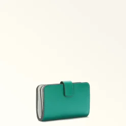Furla Small Wallets|Wallets<Camelia Compact Wallet M jade+color cristallo d int