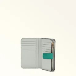 Furla Small Wallets|Wallets<Camelia Compact Wallet M jade+color cristallo d int