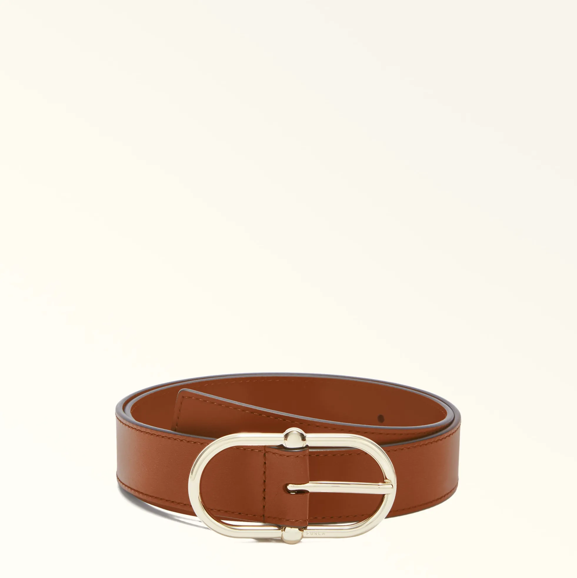 Furla Belts|Belts<Camelia Fixed Belt cognac h