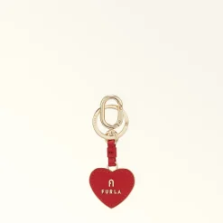 Furla Keyrings|Keyrings<Camelia Keyring rosso veneziano