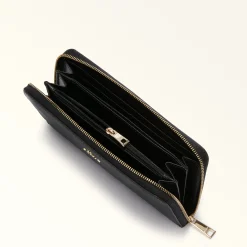 Furla Large Wallets|Wallets<Camelia Zip Around XL nero