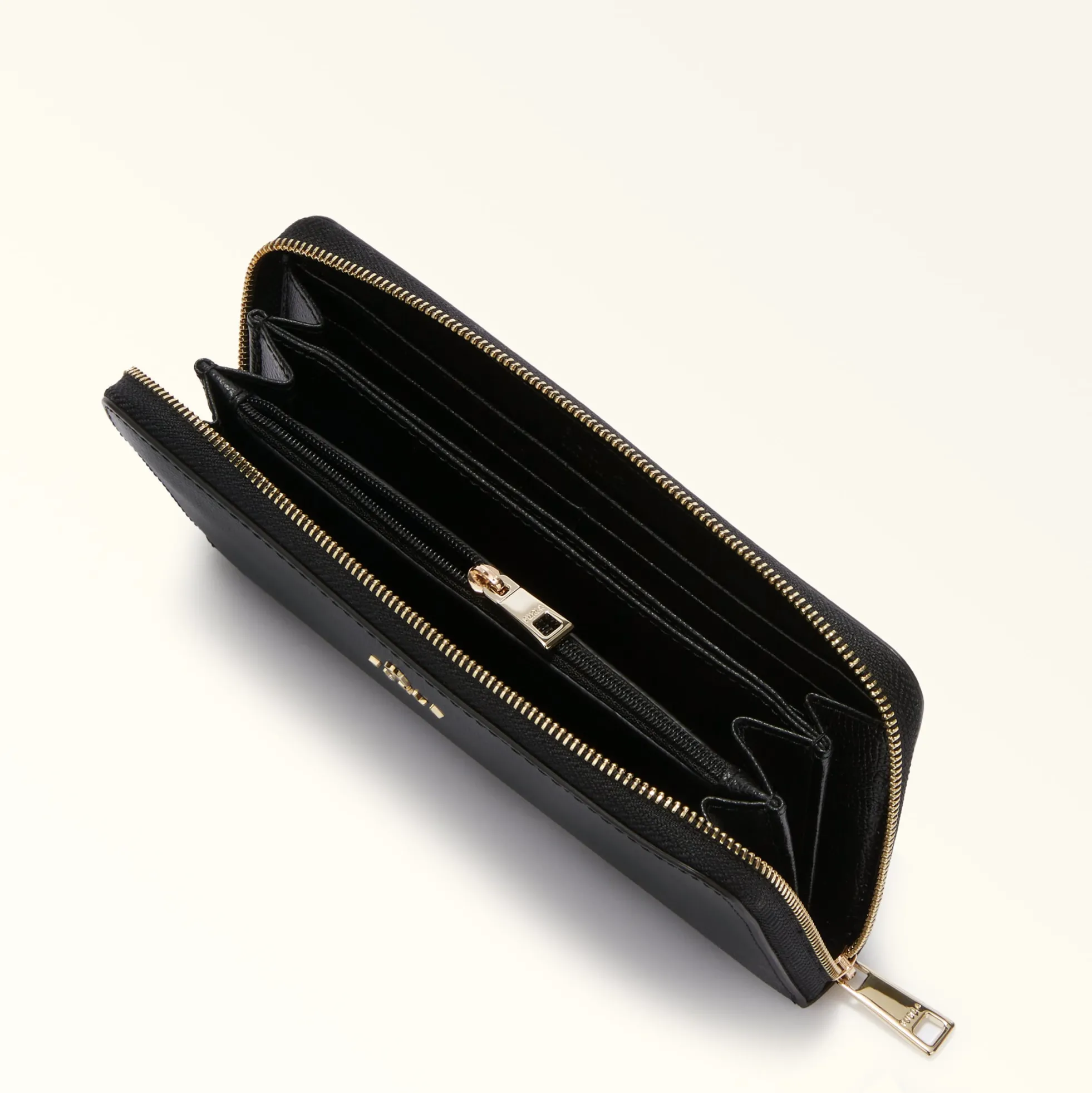 Furla Large Wallets|Wallets<Camelia Zip Around XL nero