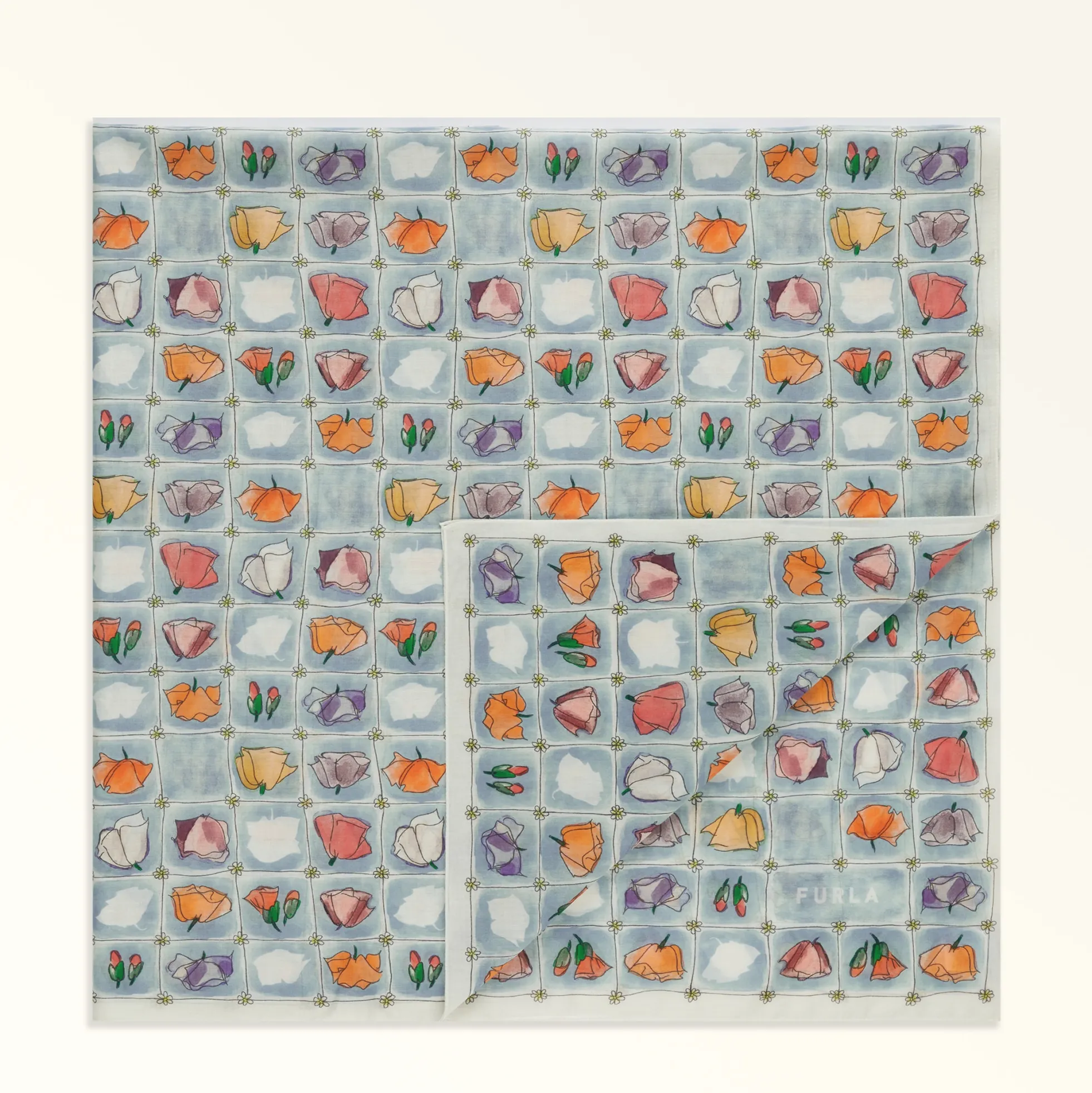 Furla Scarves<Conchiglia Scarf toni nuvola