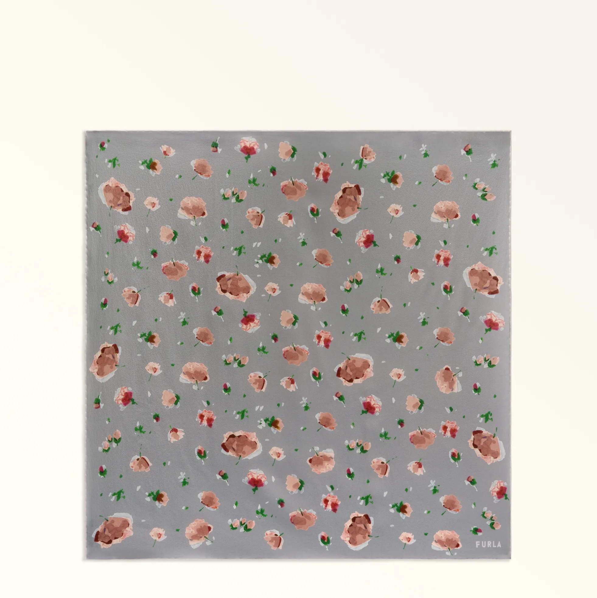 Furla Scarves<Daisy Carré toni cenere