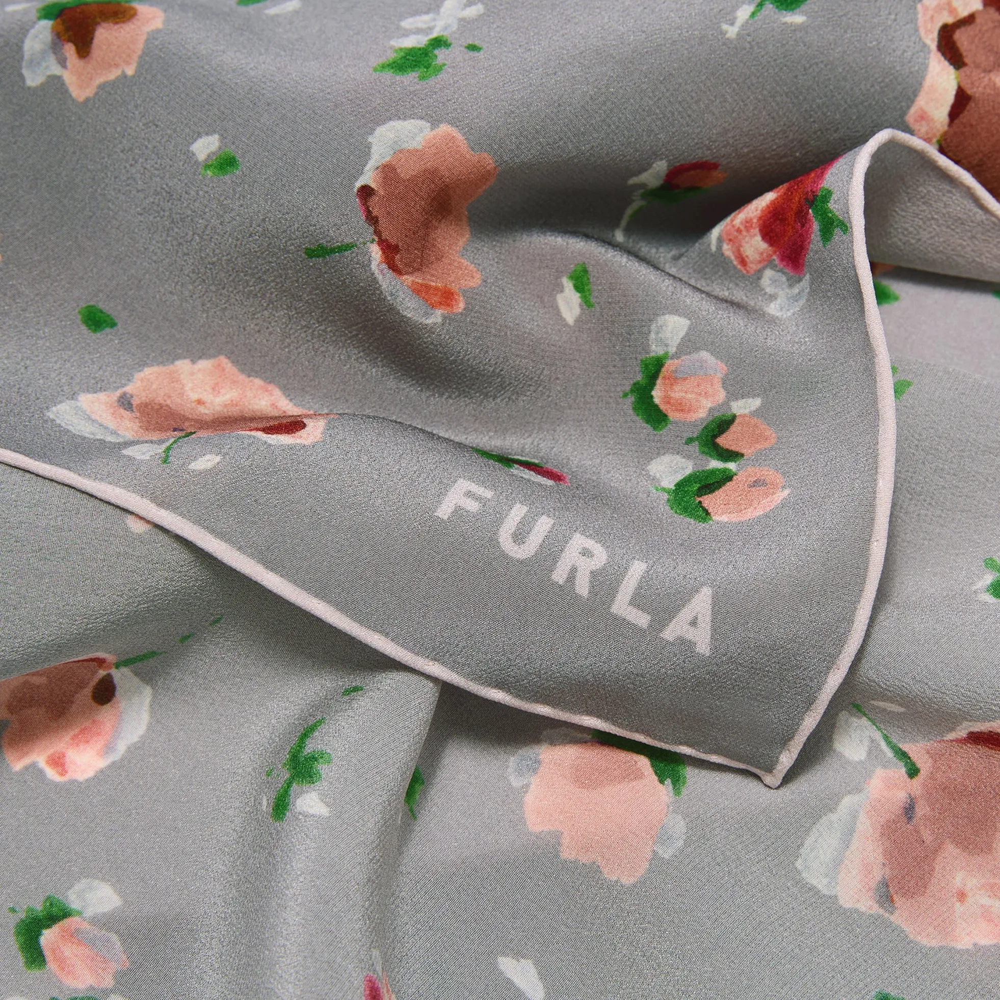 Furla Scarves<Daisy Carré toni cenere