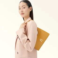 Furla Shoulder Bags<Diamante Shoulder Bag MINI senape