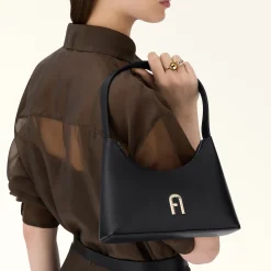 Furla The Black Bag Edit|Shoulder Bags<Diamante Shoulder Bag MINI nero