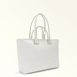 Furla Shoulder Bags|Totes<Duetto Tote L marshmallow+grigio int.