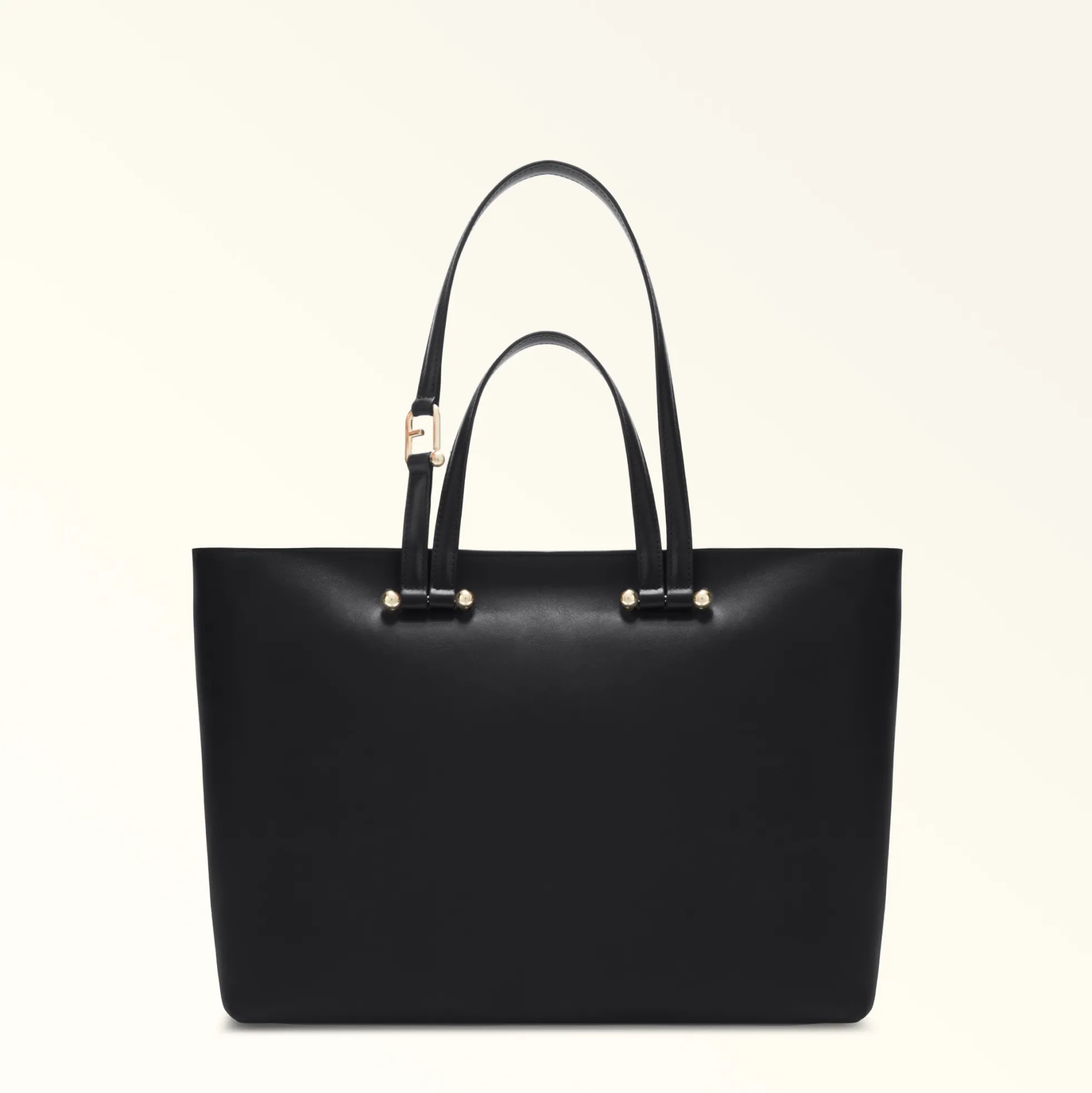 Furla Maxi Bags|Shoulder Bags<Duetto Tote L nero+nero int.