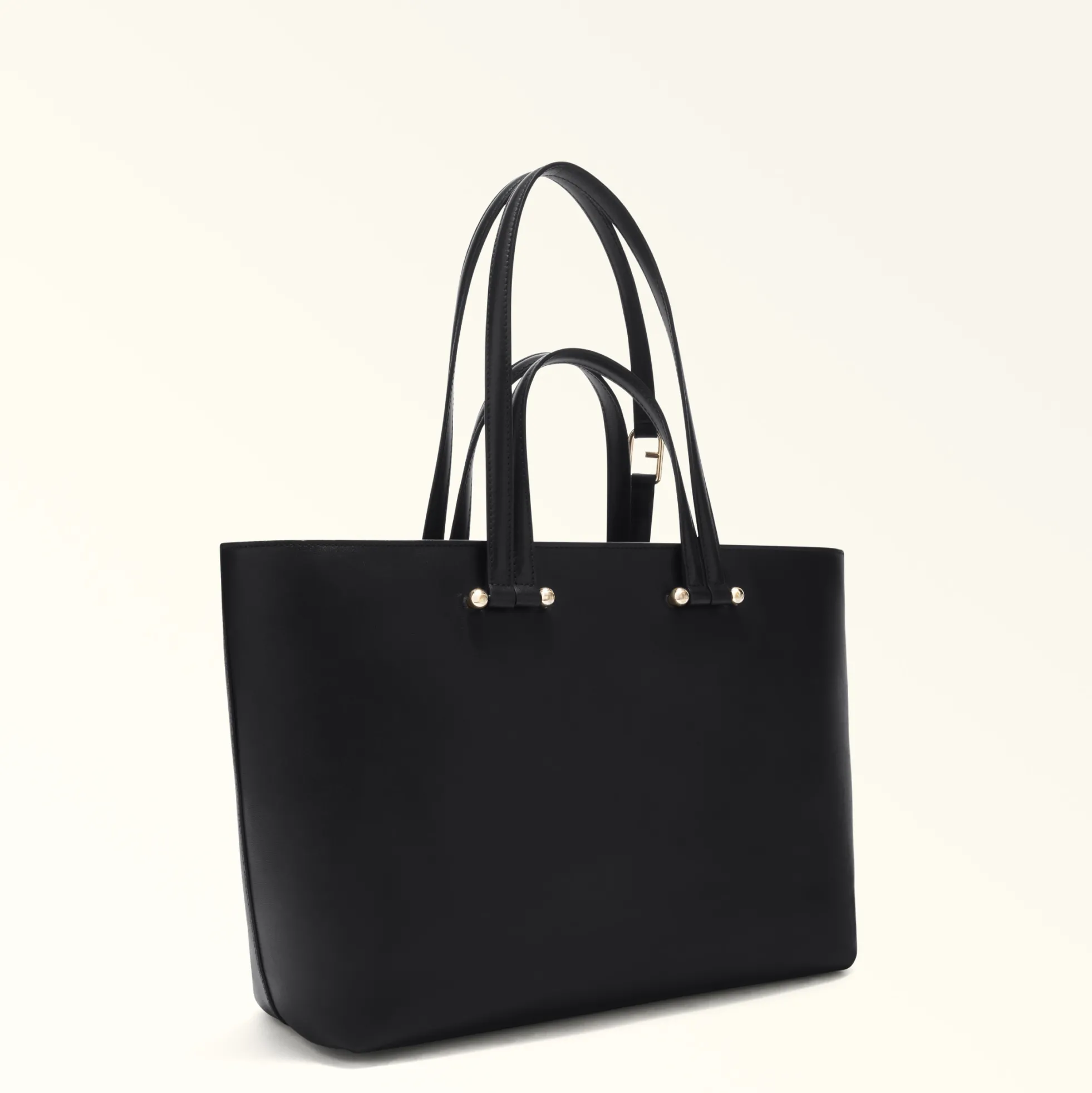 Furla Maxi Bags|Shoulder Bags<Duetto Tote L nero+nero int.