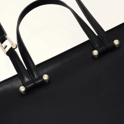 Furla Maxi Bags|Shoulder Bags<Duetto Tote L nero+nero int.
