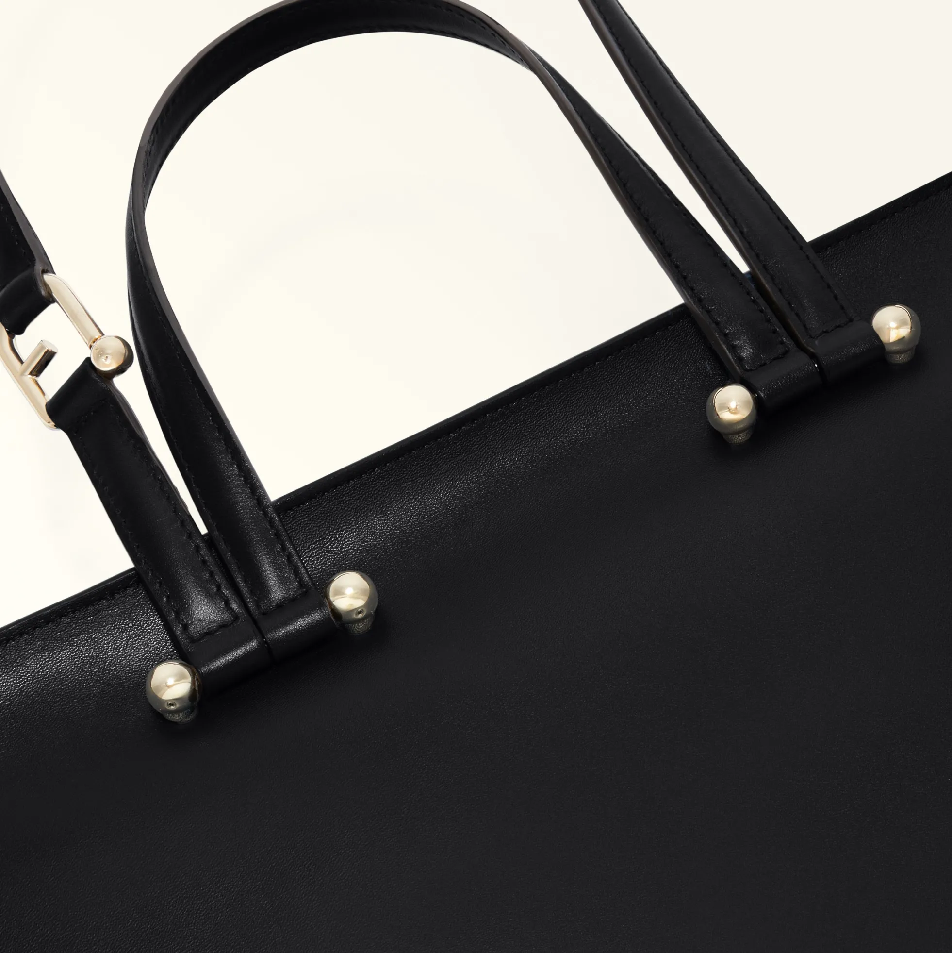 Furla Maxi Bags|Shoulder Bags<Duetto Tote L nero+nero int.
