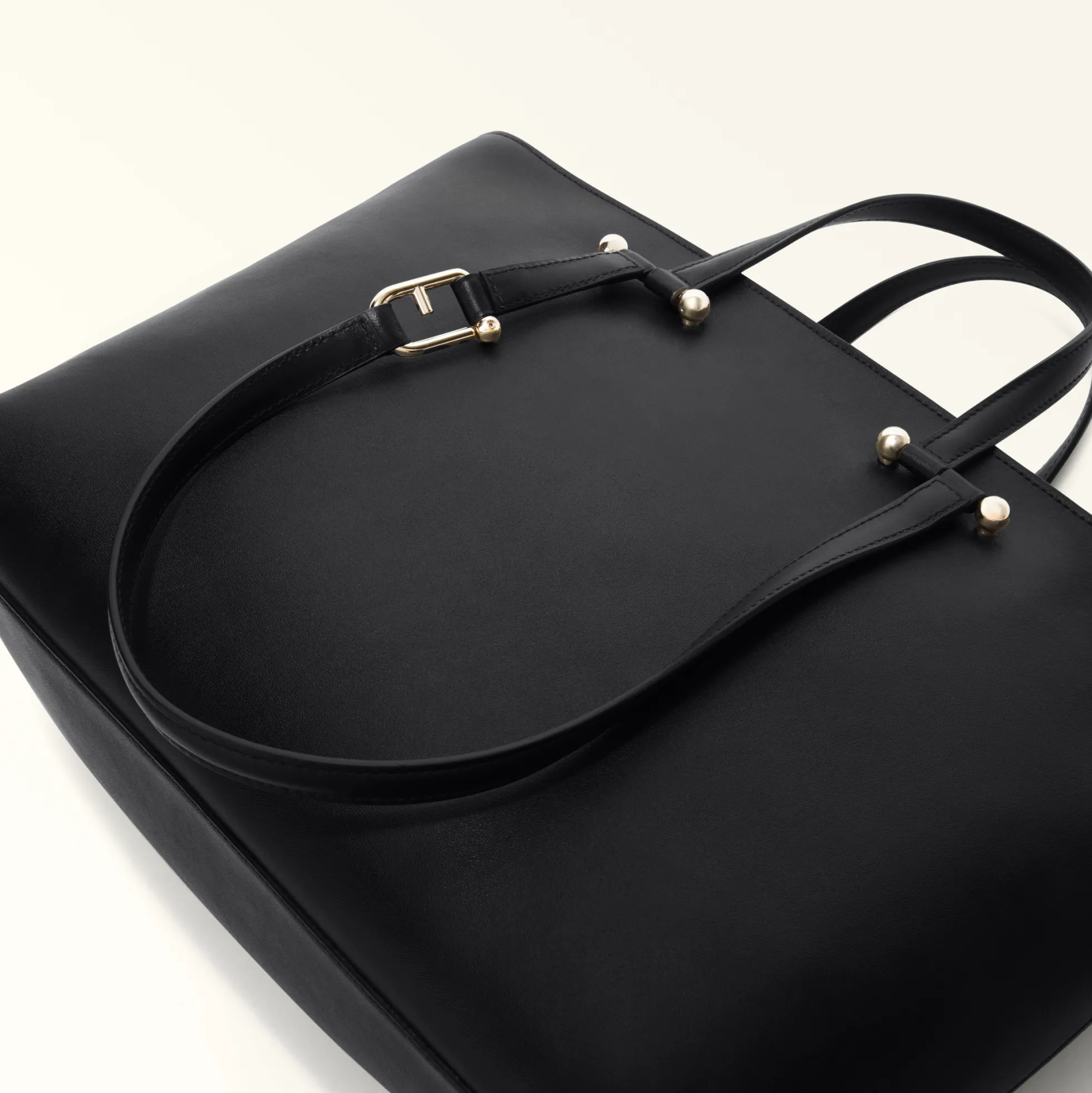 Furla Maxi Bags|Shoulder Bags<Duetto Tote L nero+nero int.