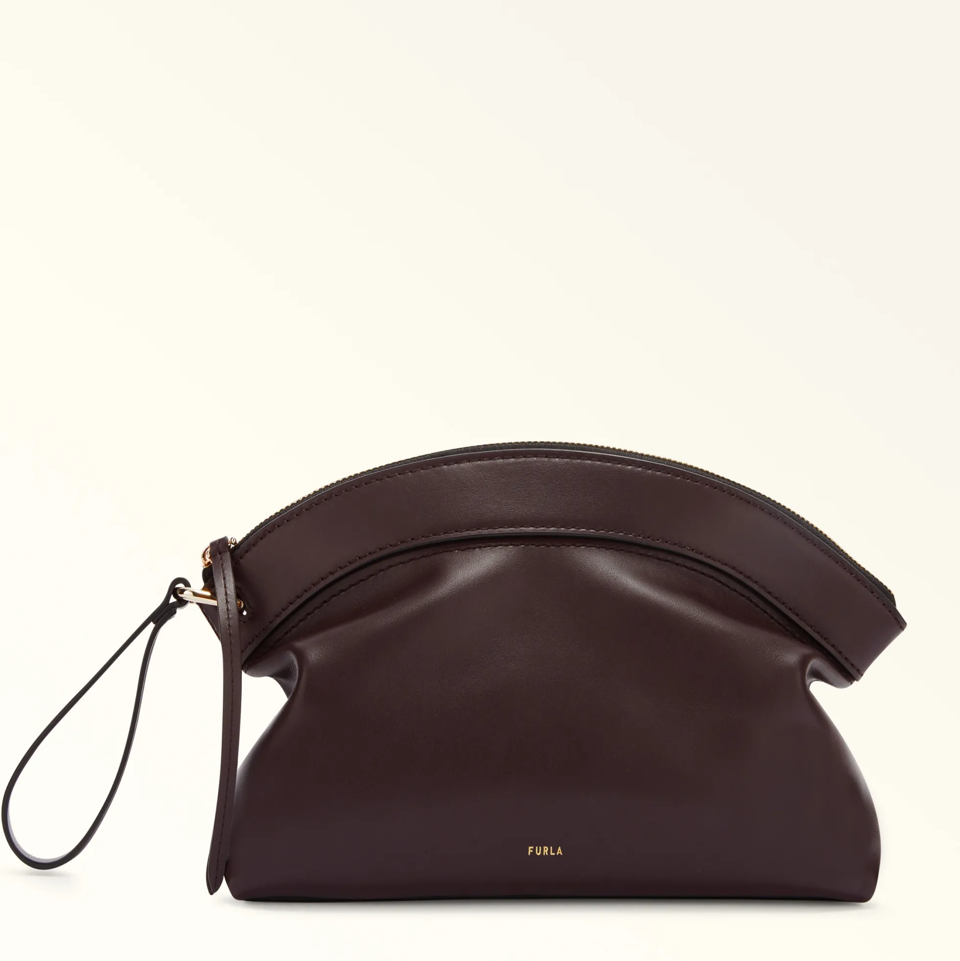 Furla Mini Bags And Pouches|Mini Bags And Pouches<Erica Pouch dark coffee