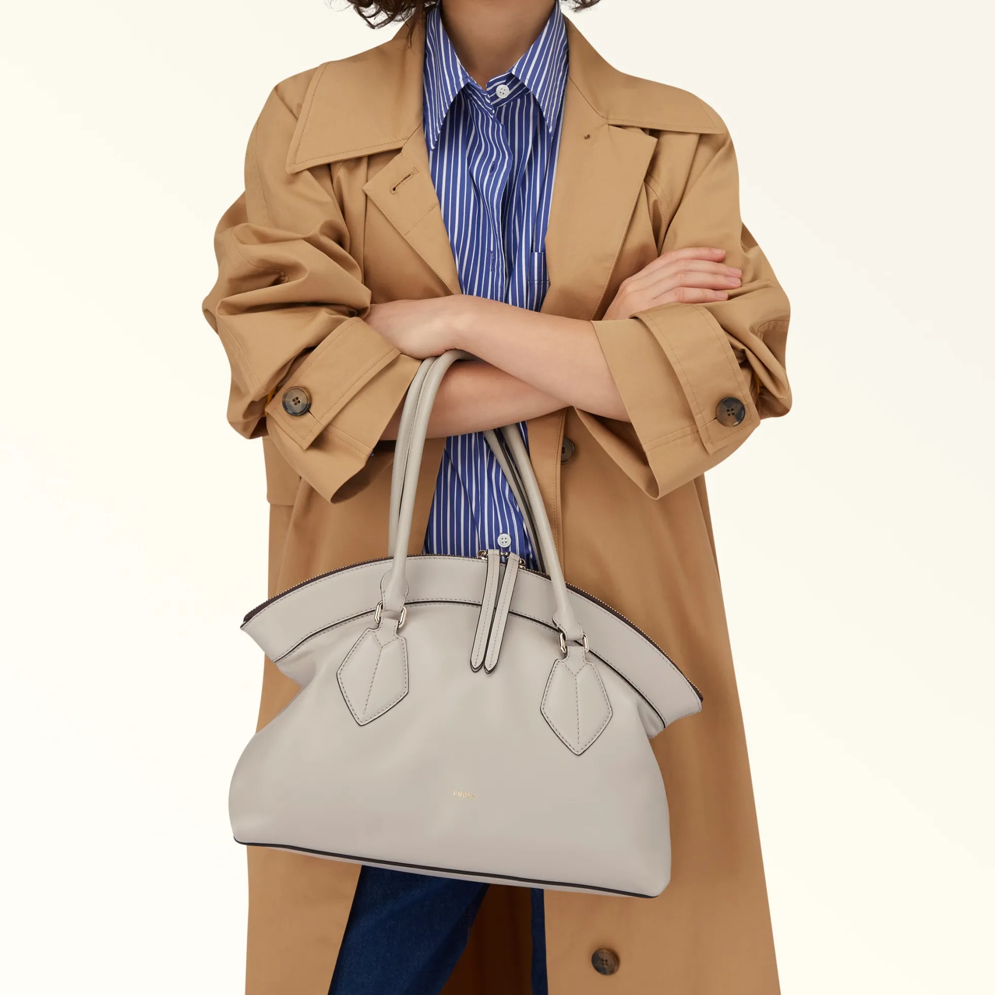 Furla Shoulder Bags|Totes<Erica Tote M vaniglia