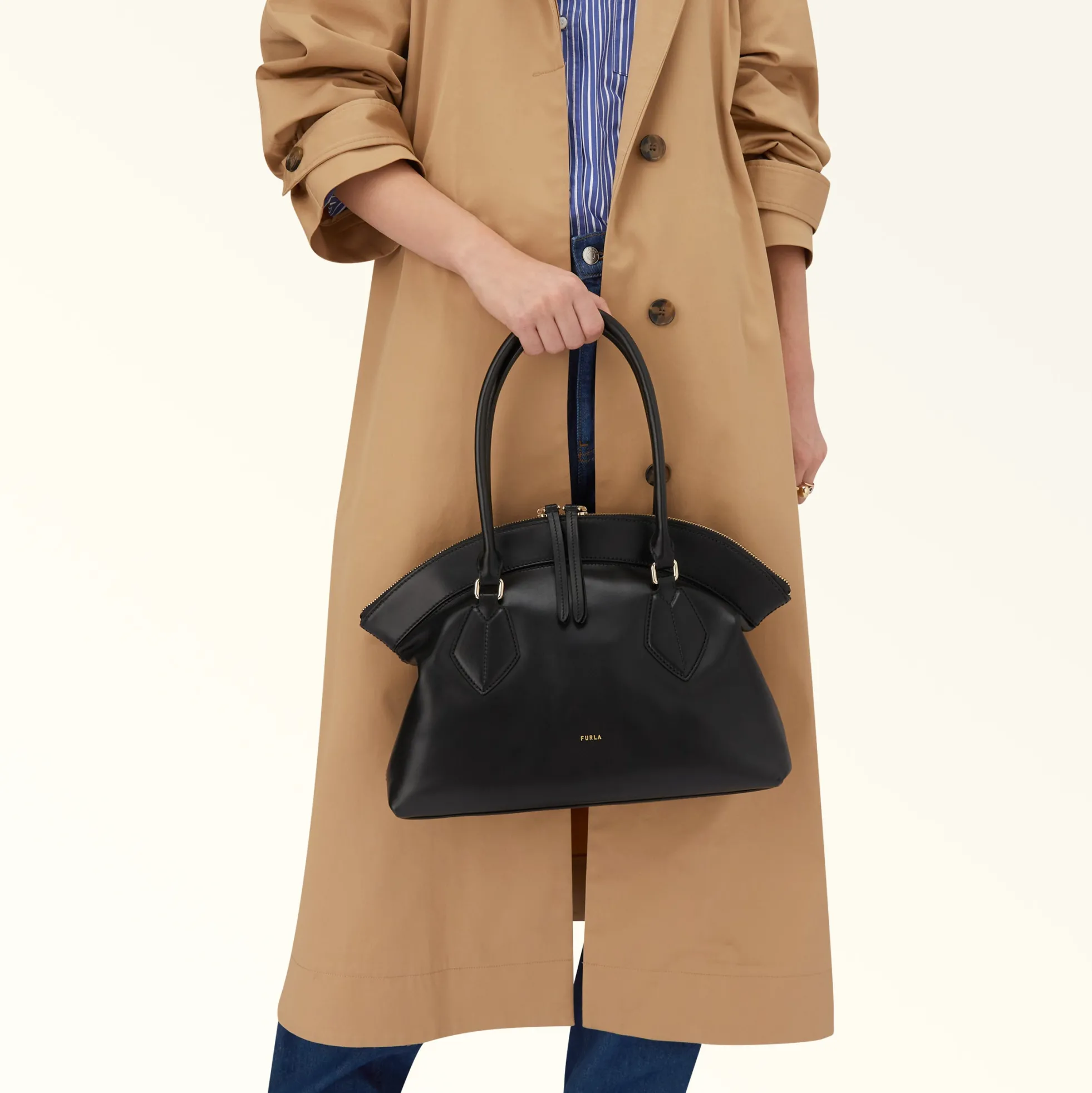 Furla The Black Bag Edit|Shoulder Bags<Erica Tote M nero