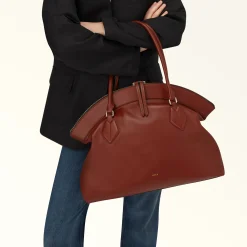 Furla Shoulder Bags|Totes<Erica Tote XL rosso mattone
