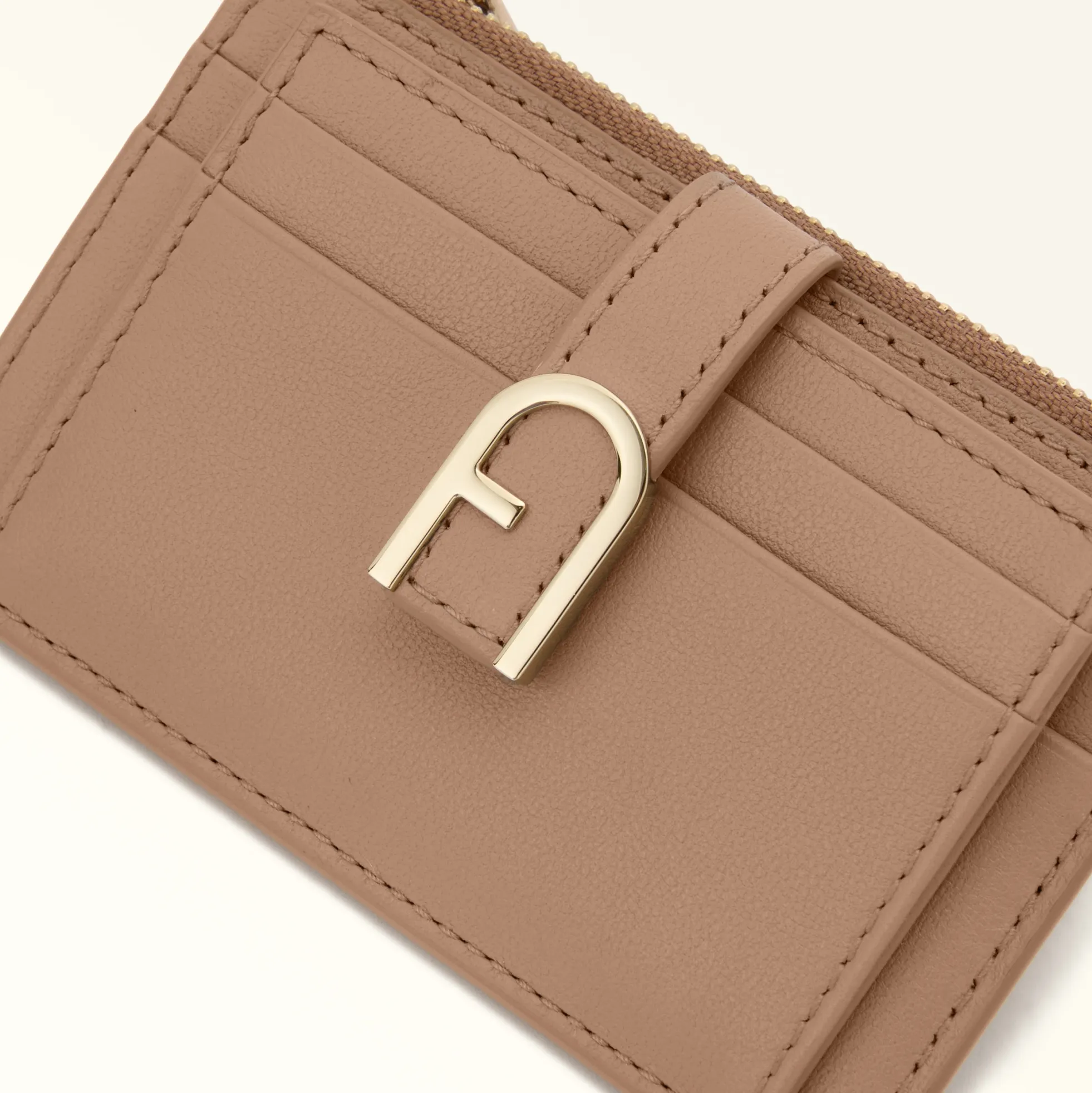 Furla Card Holders|Wallets<Flow Card Case S greige