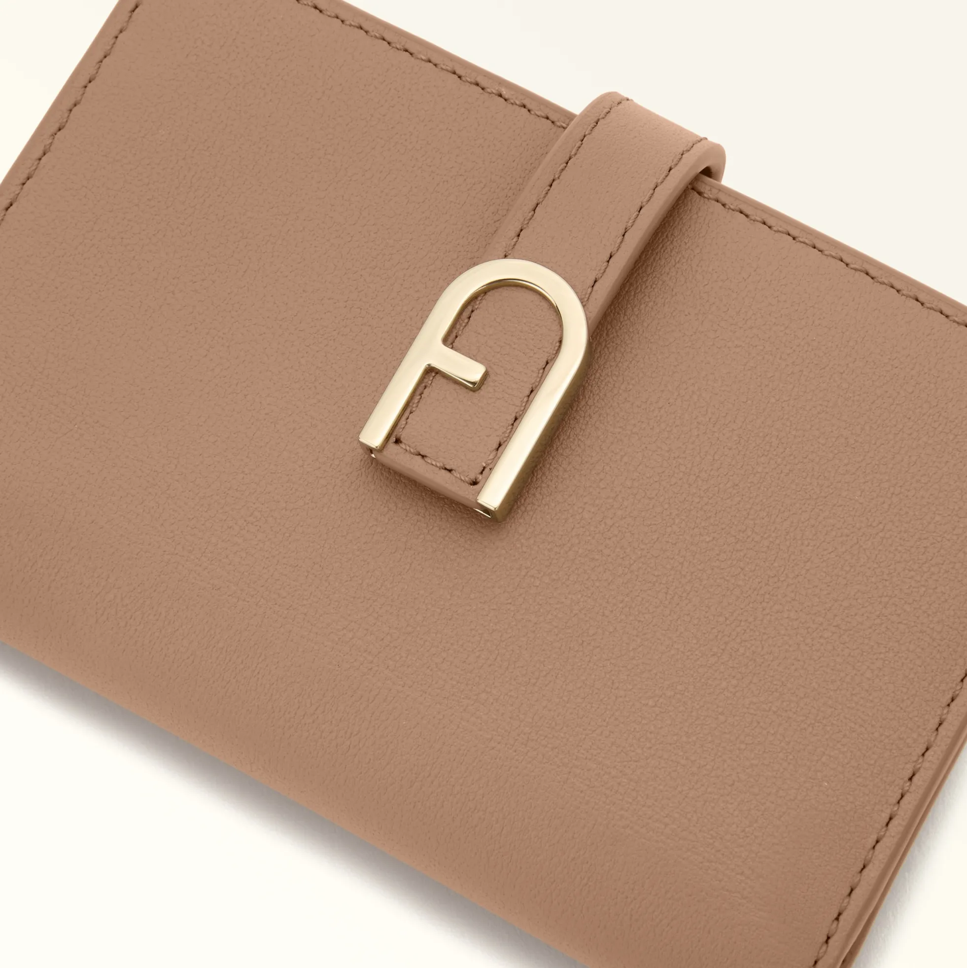 Furla Wallets|Small Wallets<Flow Compact Wallet M greige