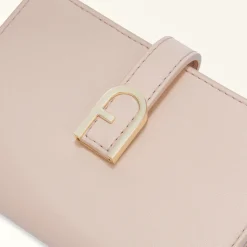 Furla Small Wallets|Wallets<Flow Compact Wallet M azalea