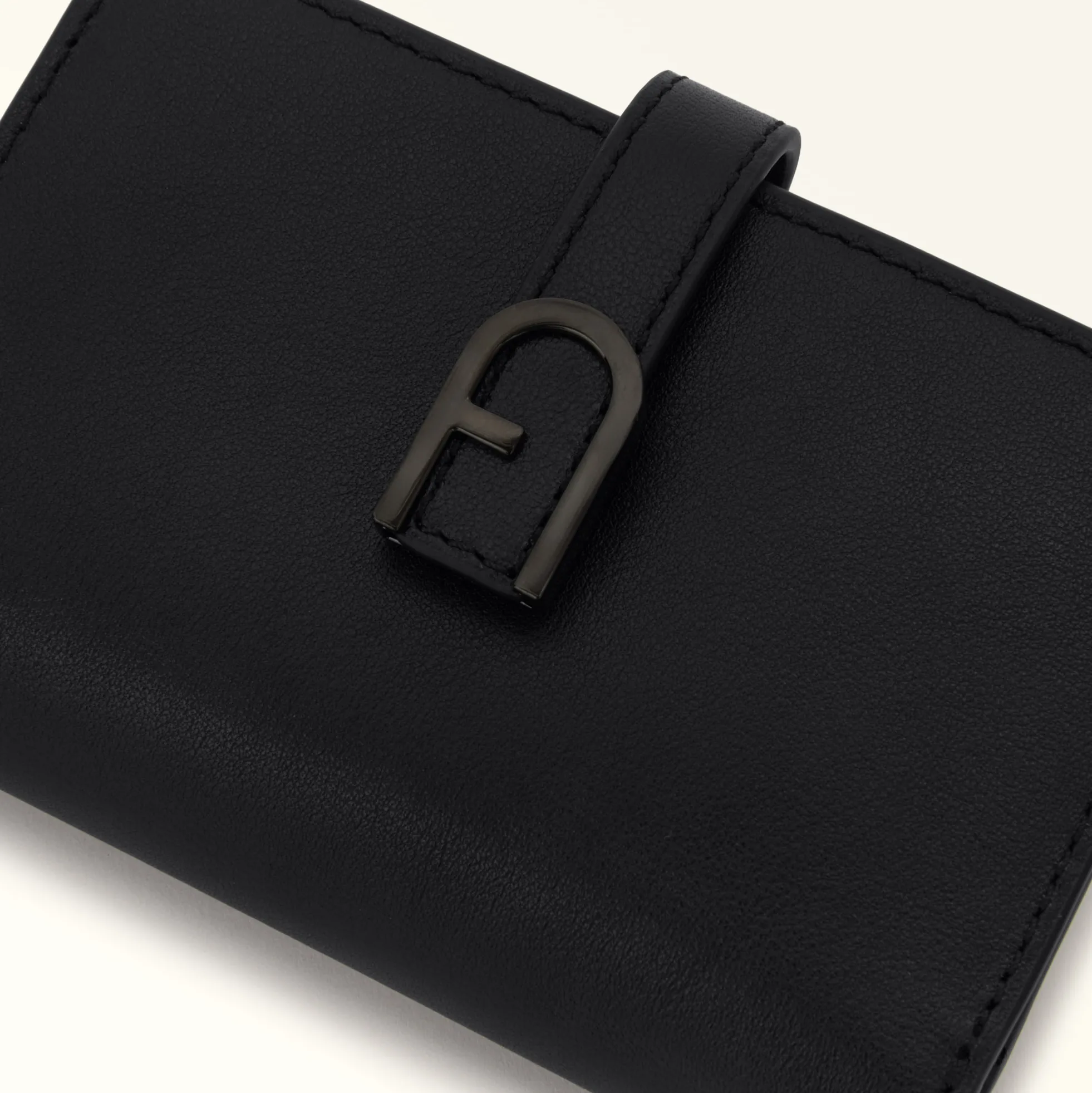 Furla Small Wallets|Wallets<Flow Compact Wallet M nero