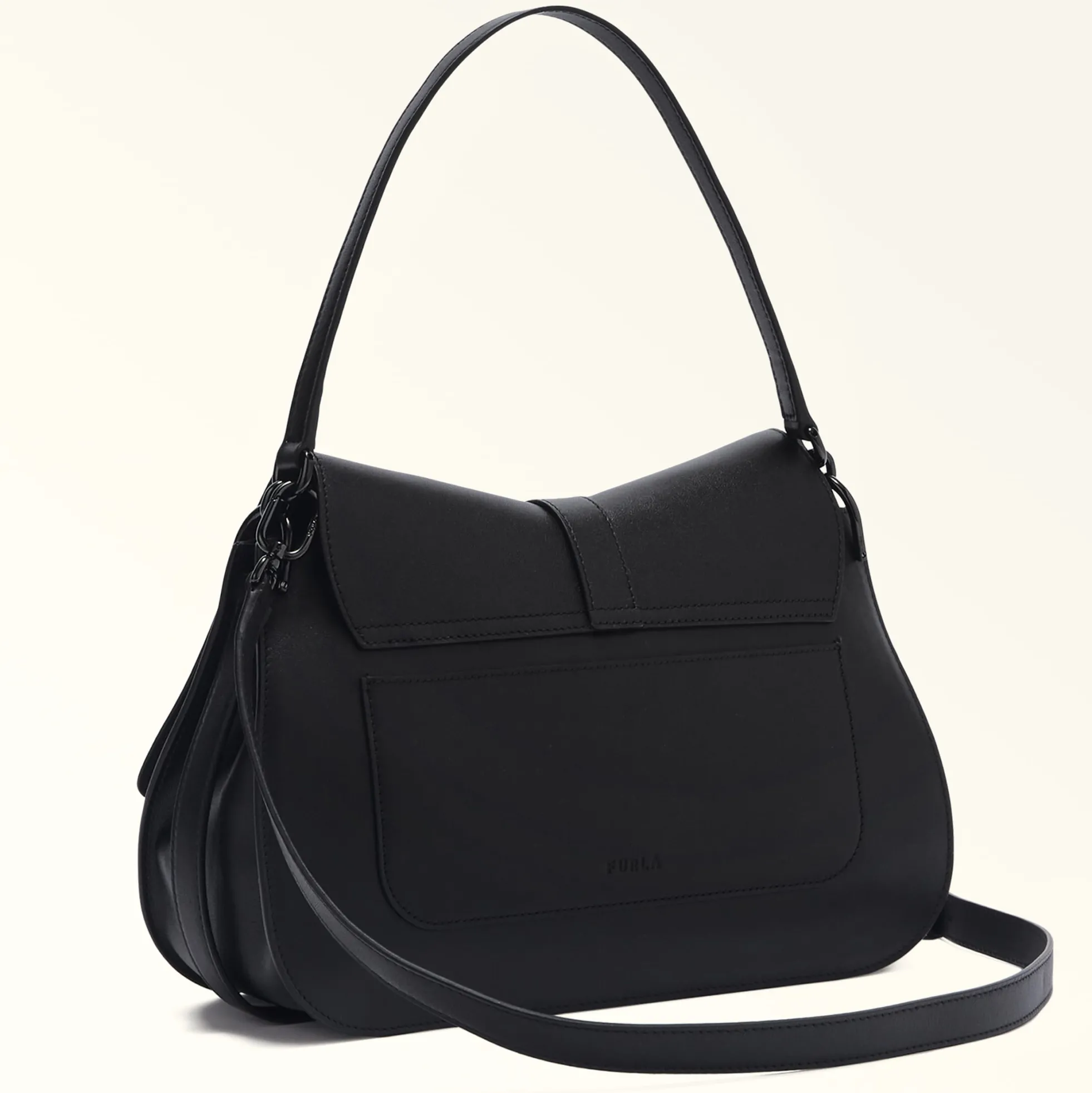 Furla Shoulder Bags|Top Handles<Flow Top Handle L nero