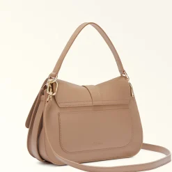 Furla Shoulder Bags|Top Handles<Flow Top Handle M greige
