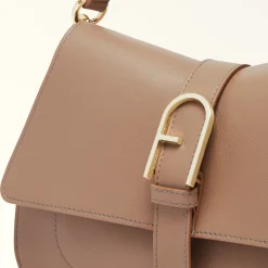 Furla Shoulder Bags|Top Handles<Flow Top Handle M greige