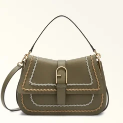 Furla Crossbodies|Furla Flow<Flow Top Handle M toni sage