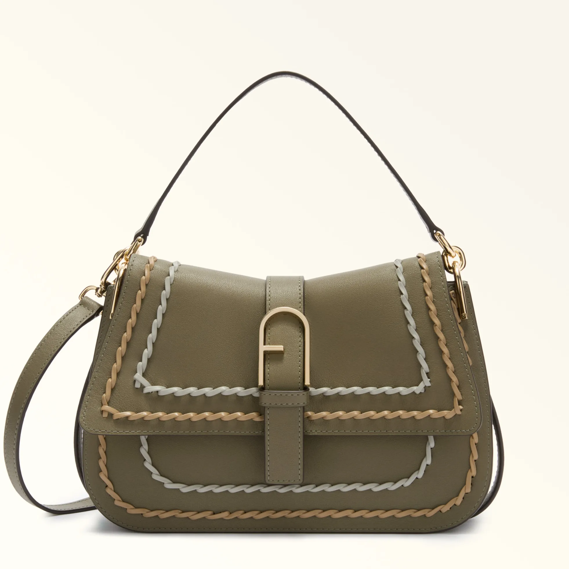 Furla Crossbodies|Furla Flow<Flow Top Handle M toni sage