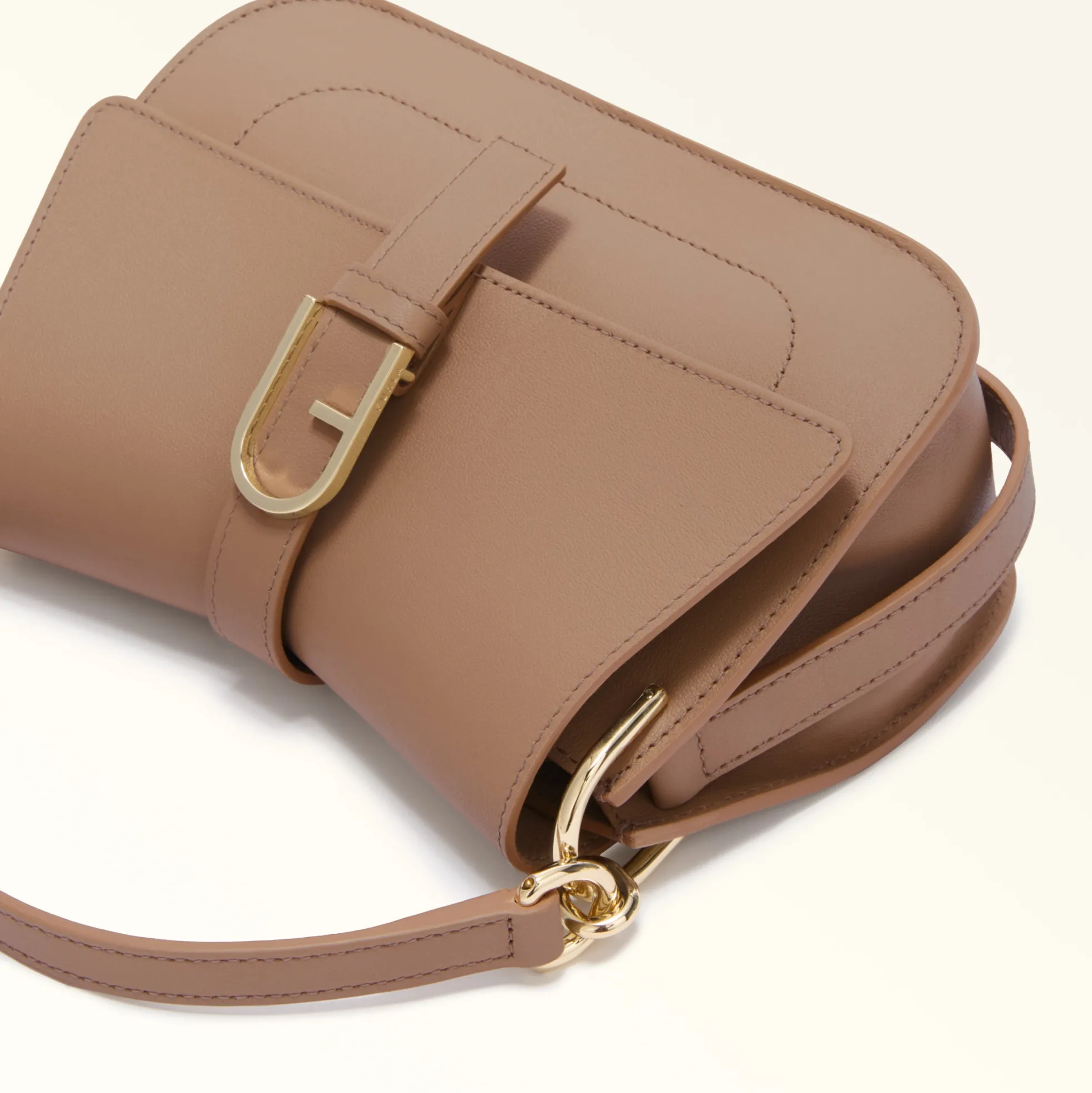 Furla Shoulder Bags|Top Handles<Flow Top Handle MINI greige