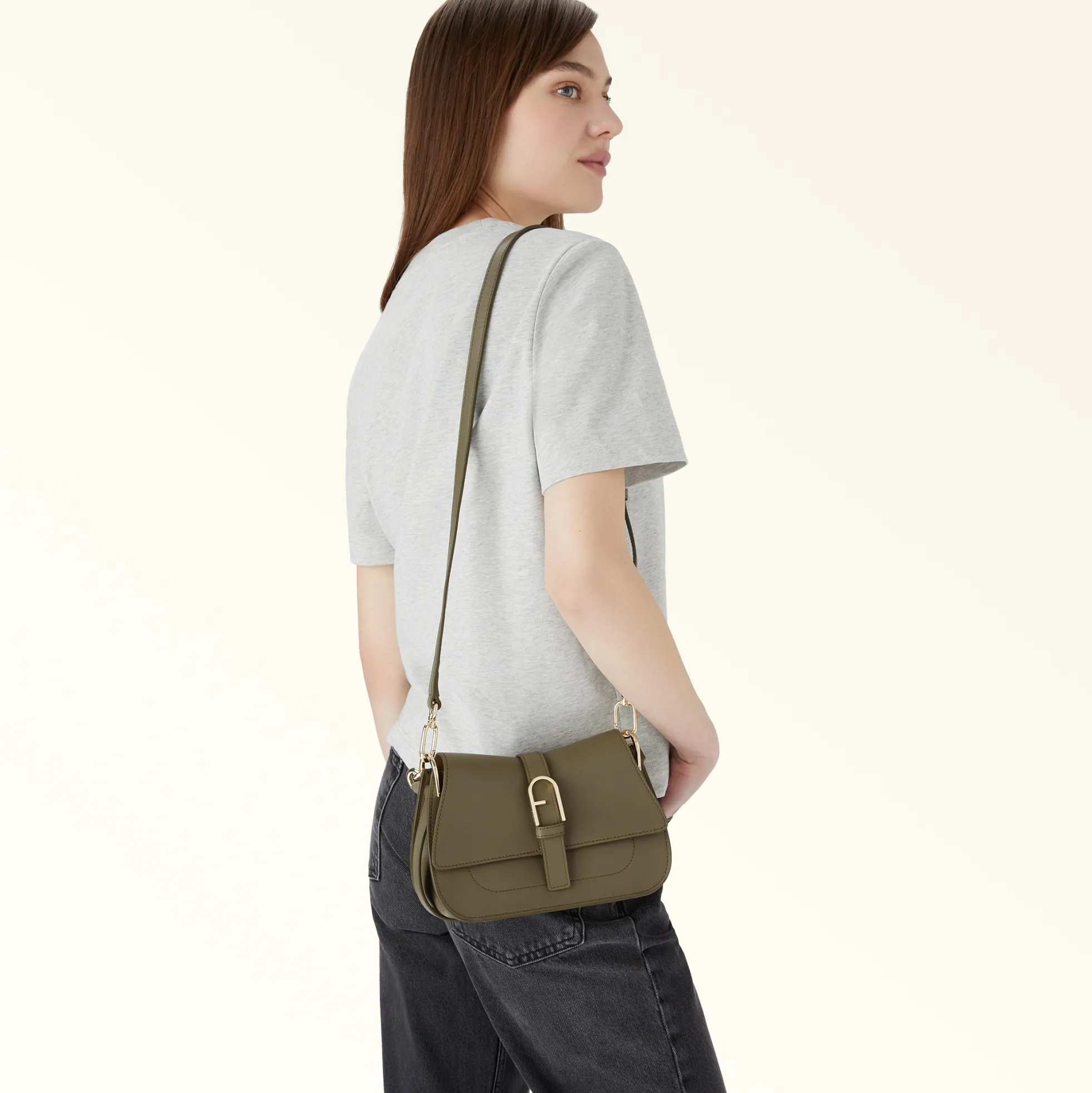 Furla Top Handles|Crossbodies<Flow Top Handle MINI sage