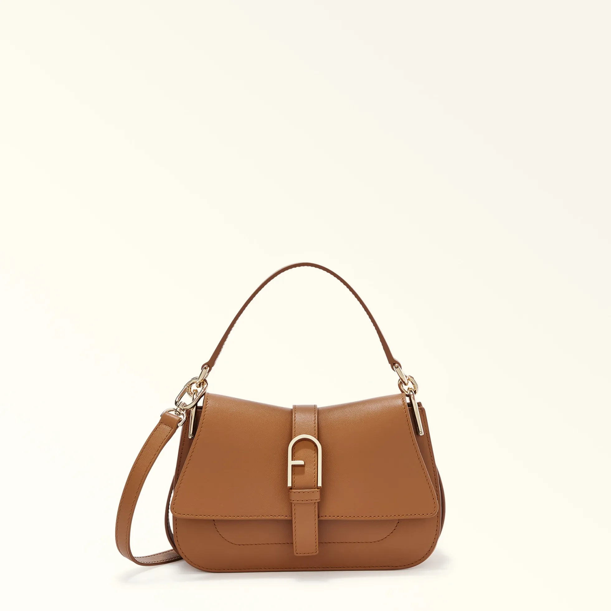 Furla Top Handles|Crossbodies<Flow Top Handle MINI brandy