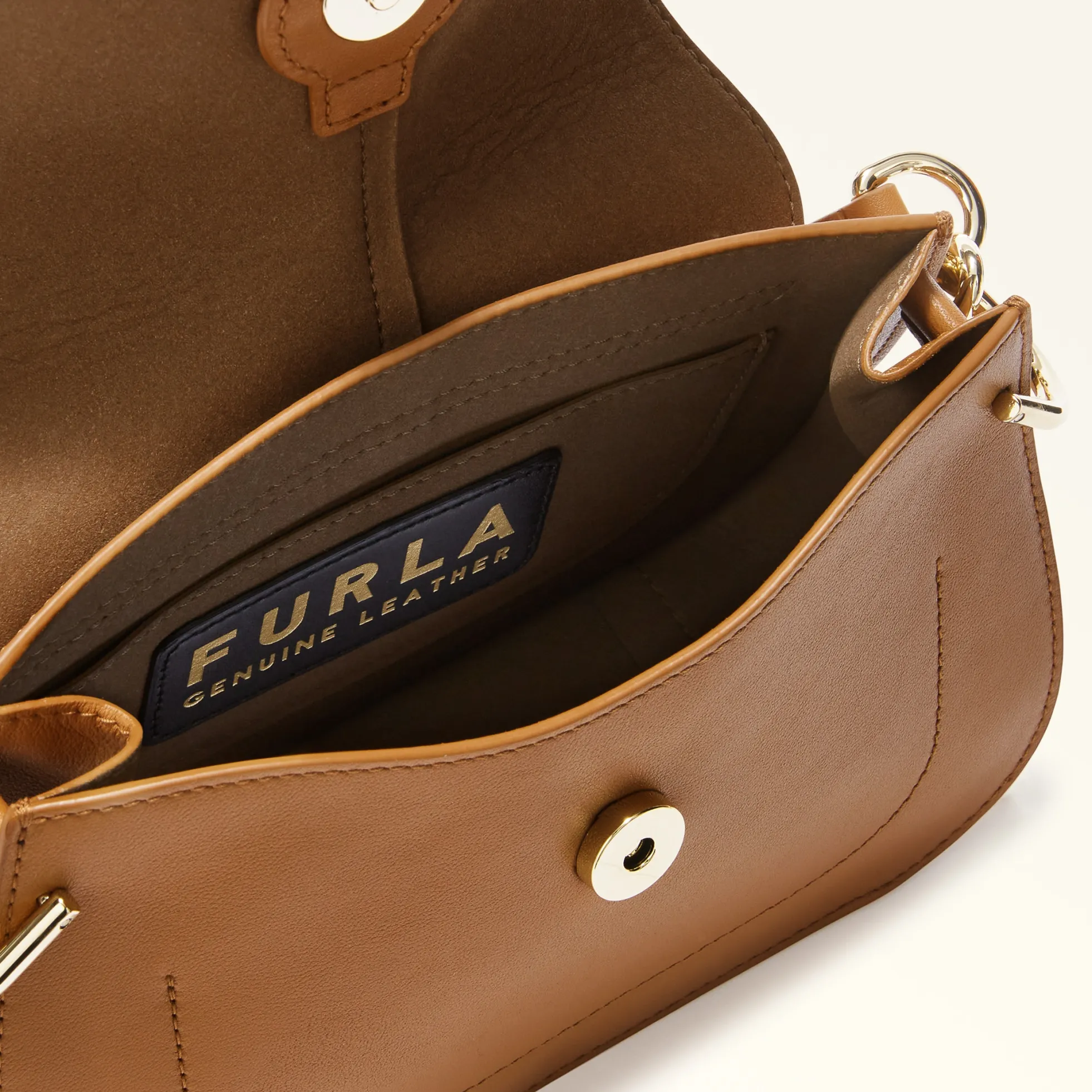 Furla Top Handles|Crossbodies<Flow Top Handle MINI brandy